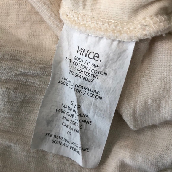 Vince jacquard 3/4 sleeve sweatshirt small - Picture 6 of 6